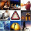 Portable LED Warning Triangle, USB Rechargeable Work Light, 4 Modes Triangle Spotlight for Roadside Emergencies 3