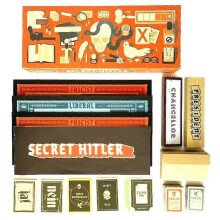 Secret Hitler Social Deduction Card Game for Adults, 5 to 10 Players, Party Strategy Game