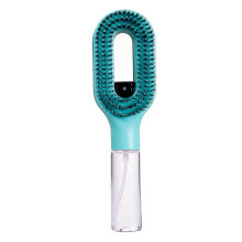 Misting Hair Brush 2 in 1 Water Spray Brush for Curly and Wavy Hair with Detangling Soft Bristles