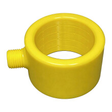 Men Shower Nozzle 360 Degree Ring Spray for Powerful Hydromassage Fixture