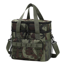 Thickened Oxford Cloth Insulated Lunch Bag, Waterproof and Wear Resistant, Large Capacity Double Layer Cooler Bag for Work, Picnic and Trave
