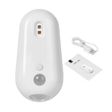 Toilet Light with Motion Sensor, UV Sterilization, Rechargeable USB-C, Peel and Stick Soft Night Light for Bathroom and Toilet