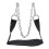 Thickened Chain Weightlifting Belt, Strength Training Fitness Belt for Pull-Ups and Parallel Bars, Durable Support Training Gear 1