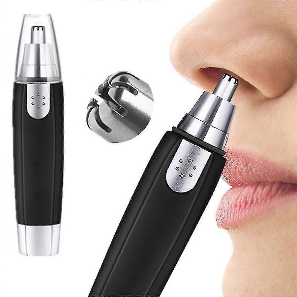 Ear and Nose Hair Trimmer Clipper, Electric Facial Hair Trimmer for Men and Women, Portable Precision Grooming Tool