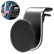Phone Holder for Car, Magnetic Air Vent Car Phone Mount, Adjustable Cell Phone Clip, Secure Hands-Free Dashboard Accessory for Most Smartpho