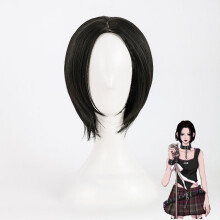 Modeling Headgear Ball Clothing Match Center Parted Bangs Short Hair Anime NANA Lead Vocalist Character Cos Wig