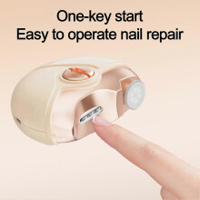 3 in 1 Nail Clipper, Adjustable 2 Speeds, Manicure Tool for Babies, Adults and Seniors