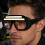 Multi-Function Eyeglass Lamp, Type-C Charging Headlamp with Wave Sensor Control, Ultra-Light Glasses Light, 800mAh Battery 3
