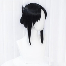 (A) Cosplay Wig Anime Kaguya Sama Love Is War Heroine Fujiwara Chika Role Long Hair Ball Woman Colorful Headgear