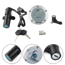 For YZF R3 R25 2014-2018 R6 2008-2016 Ignition Fuel Gas Cap Lock Key Set