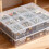 Stapelbare plastic hardware-opbergdoos met-Grote onderdelendoos 8