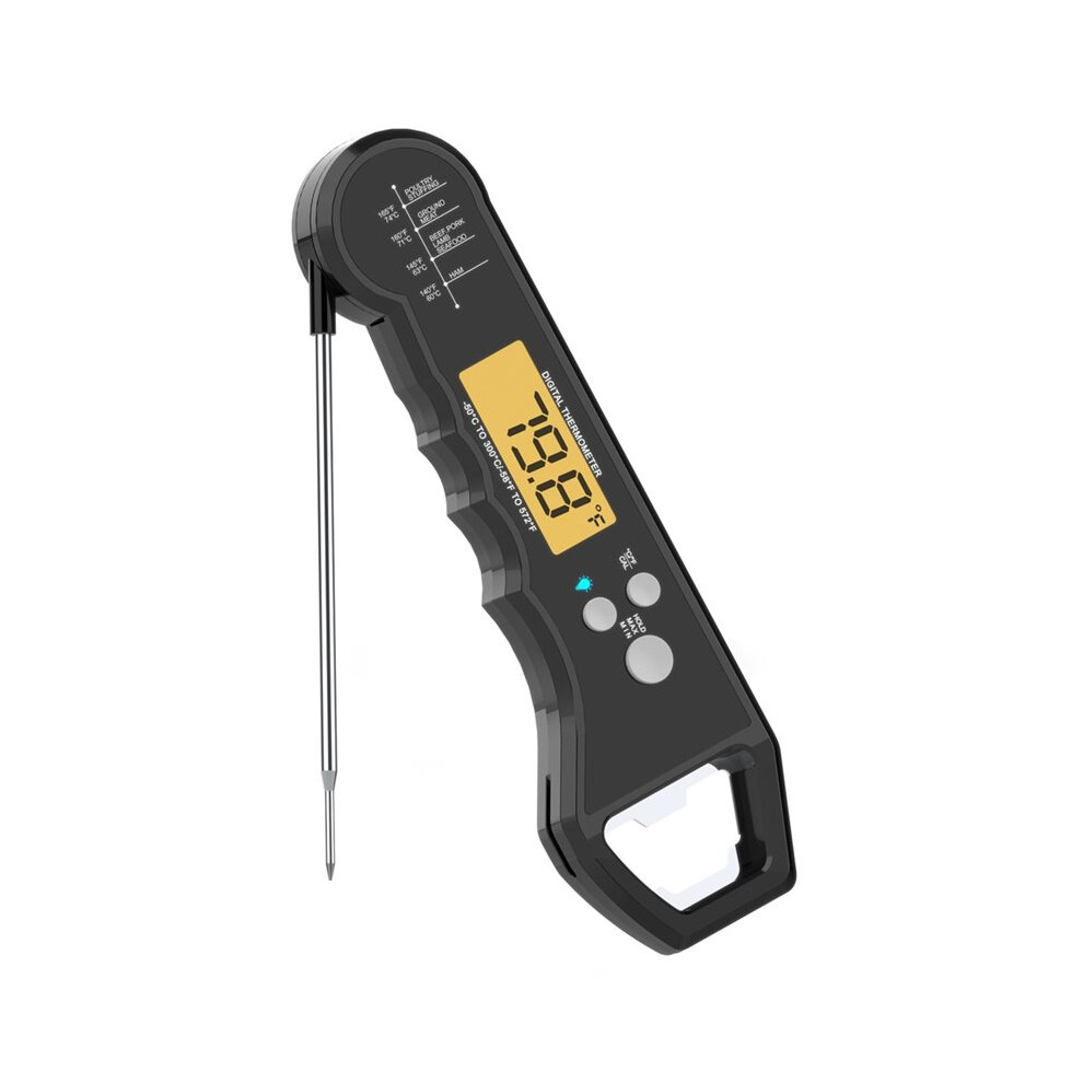 Instant Read Meat Thermometer For Cooking Backlight Magnet Calibration Waterproof Bbq Grill Smoker Kitchen Steak Probe 6031978915373