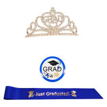 Ensemble de couronnes de remise de diplôme et d'insignes de-7