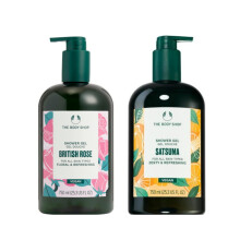 The Body Shop Rose & Satsuma Shower Gel Duo