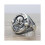 (13) Memento Mori Skull Sterling Silver Ring 2