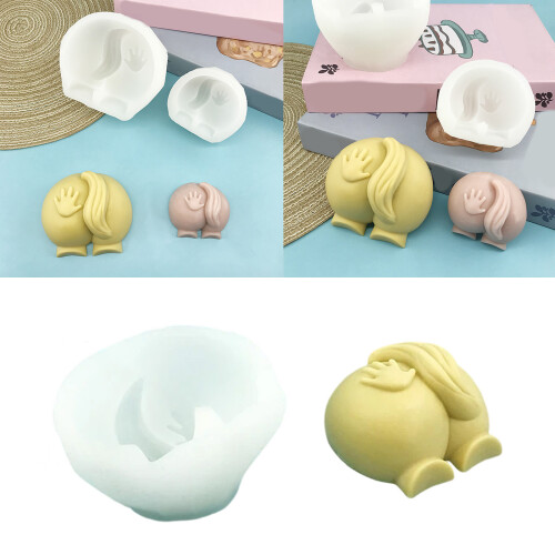 Moule en silicone robuste avec figurine de cheval 3D pour-S 2