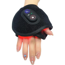 Bracelet chauffant infrarouge pour poignet avec 48 LED (660 nm et 850 nm), 10 W, pour massage par la chaleur.