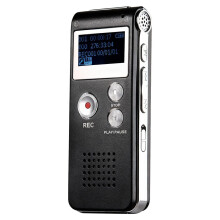 Digital Voice Recorder, 16GB Mini Recorder with Playback for Lectures, USB Rechargeable Dictaphone, MP3 Player