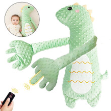 Giocattolo interattivo elettronico per calmare il sonno dei neonati, bambola di peluche rilassante da coccolare, regalo ideale per neonati e