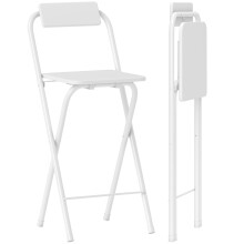 Taburetes de Bar Blanco 37 x 45 x 87 cm