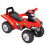 Homcom Quad Correpasillos Infantil Rojo 60 x 38 x 42 cm 1