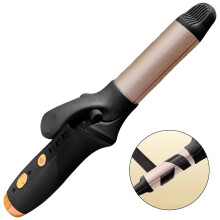 Mini-Lockenstab, kabellos, 25 mm, Haarglätter mit 3 Temperaturstufen, USB-aufladbar, tragbar für Reisen