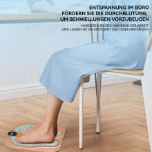 3D-EMS-Fußmassagegerät zur Behandlung von Taubheitsgefühl, Kribbeln und Nervenschmerzen, 15 Intensitätsstufen, 30 x 29 cm