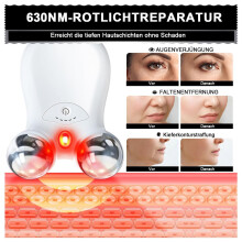 4-in-1 Gesichtsmassagegerät mit Mikrostrom, 800 mAh, Hautstraffung, intensive Feuchtigkeitsversorgung, Porenverfeinerung, Faltenreduzierung,