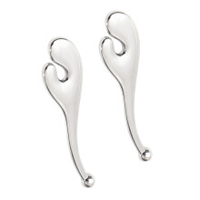 Metal Eye Roller Smooth Eye Cream Applicator Sticks For-Silver