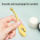 Metal Eye Roller Smooth Eye Cream Applicator Sticks For-Silver 11
