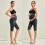 Cotton Maternity Five-point Pants Stretchy Comfortable-Black L 9