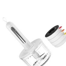 Flexible ABS Mixer For Drinks Dressings And Chopping 2000mAh
