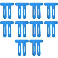 Verpakking van 10 voorgesneden knie-kinesiologietapes, ademende elastische sporttape voor hardlopen, wandelen en fietsen.