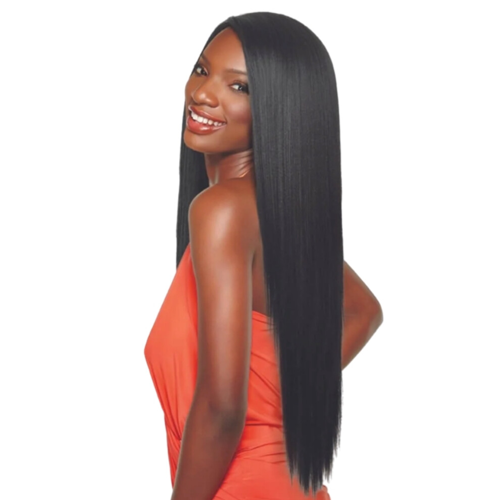Sleek Fashion Idol 101 Hot Yaki Weave 20" 1B Natural Black