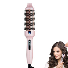 1,5" beheizte Haarbürste, Dualspannung, negative Ionen, Föhnbürste zum Locken, Glätten und für Volumen