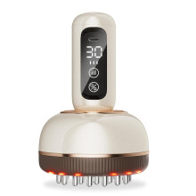 Tragbares Lymphdrainage-Massagegerät mit Rotlicht, Wärme und Vibration für Bauch, Beine und Arme, zur Hautstraffung und -entspannung.