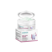 Eelhoe Mint Toothpowder Remove Dirt Fresh Breath Bright White Teeth Cleaning Odor Tooth Stains Tartar Teeth Cleaning Powder