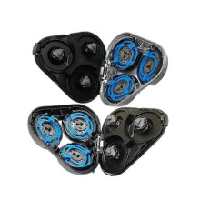 Replacement Shaver Head compatible Philips S5000 S5370 S5571 S5420 S5140 S5078 S5077 S5050 S5082 Electric Razor Blade-Black
