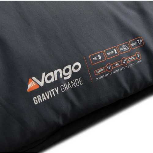Vango Vango Gravity Grande Sleeping Bag | 2 Season Oversize Camping 2