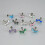 Gebogen T-schroefdraad oorbeen piercing studs-6 6