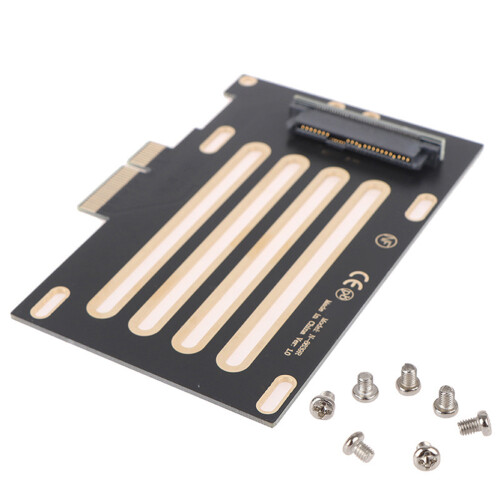 Adaptateur PCIe vers U.2 (SFF-8639) Carte d'extension rapide U.2 2
