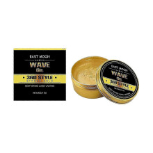 East Moon Men's Fixed Wave Hair Wax, Wave Shaped Hair Oil, Clean, Full and Smooth Hair