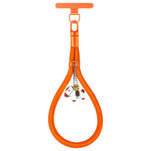 Lanyard für Telefon, verstellbares Telefon-Handgelenkband-Orange