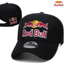 (5) Fashion embroidered outdoor sports breathable cycling hat men's and women's Red Bull  Racing car baseball caps