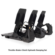 (Throttle + brake + clutch damping kit) Throttle Brake Clutch Hydraulic Damping Set Modification for MOZA SRP/SRP Racing