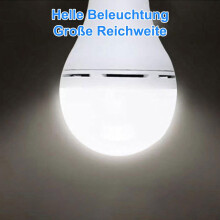 2 Pack LED Solar Hanging Lamps with 3 m Cable, 7W Outdoor Solar Light for Indoor and Outdoor Use, Ideal for Camping, Ten