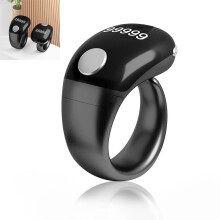 Smart Tasbih Zikr Ring, Adjustable Prayer Counter, 3 Sizes 18-22 mm, App Enabled, Waterproof, 4 Digit Digital Display, P