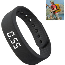 Smartwatch Fitness Tracker with 3D Accelerometer, Vibrating Alarm, Smart Wake System, Waterproof, for Students and Athle