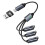 USB C Splitter 1 in 3 Out, USB C Adapter for Data Transfer and Charging, Multi Port USB C Splitter Cable, Durable Compac 1
