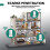 2 Pack Wireless Intercom System, Two-Way Voice Intercom for Room to Room Communication, Long Range Calling for Elderly U 3